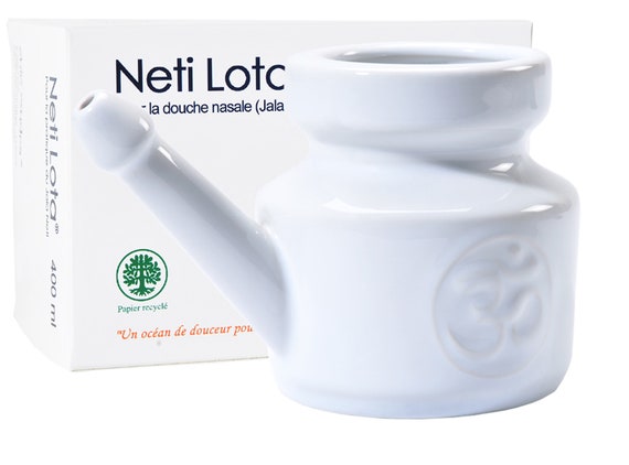 Jala Neti - Lota de cerámica para Lavado Nasal