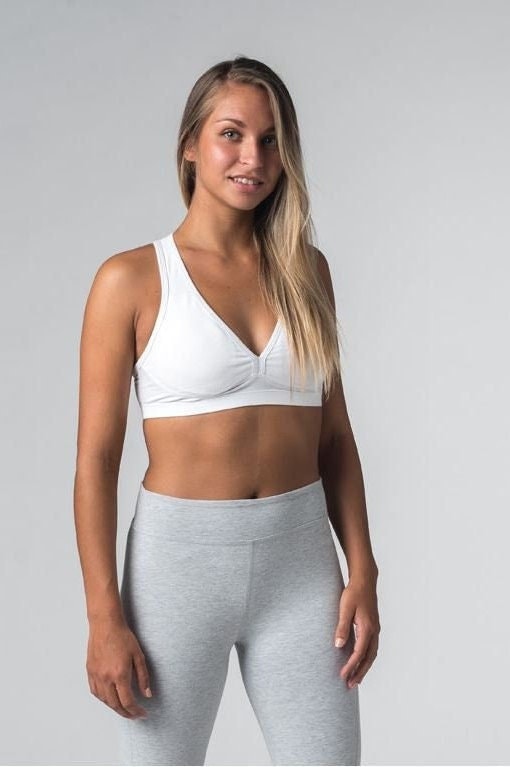 Sports Bra, Organic Cotton Yoga Bra, Organic Cotton Underwear