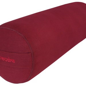Bolster 100% Organic - cotton 65cm x 23cm - filled with KAPOK