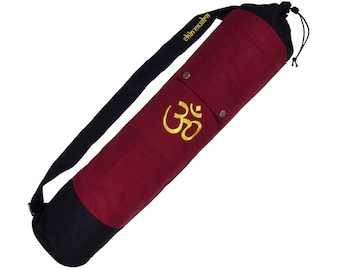 Borsa per tappetino yoga Chin Mudra - 100% cotone biologico
