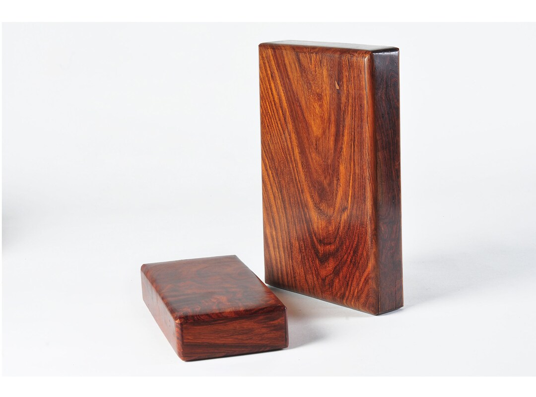 Brique En Bois Massif Chin Mudra - Accessoire De Yoga Traditionnel