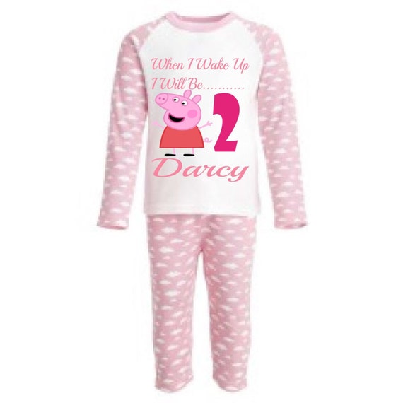 personalised pjs baby