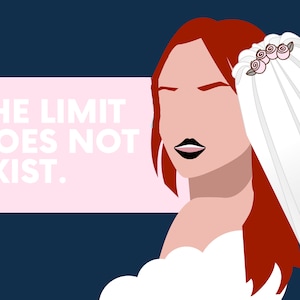 Mean Girls Personalisierbare digitale Kunst Die Grenze gibt es nicht