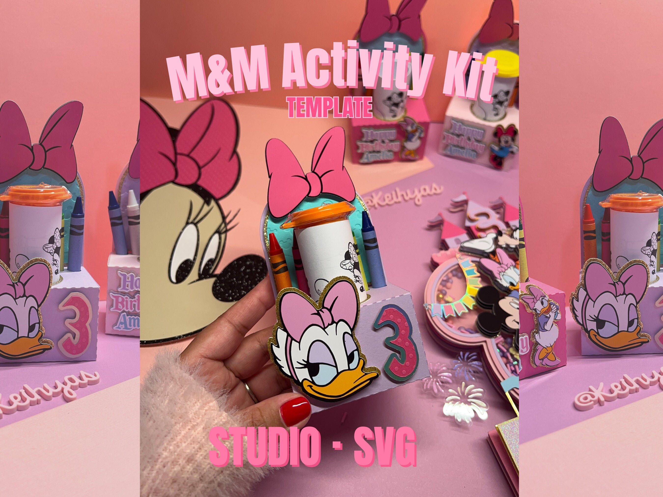 M & M Activity Kit Template, Candy Treat Box, Chocolate box, Cricut…