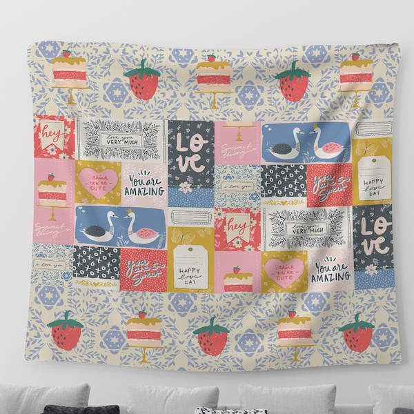 Cute Tapestry - Etsy