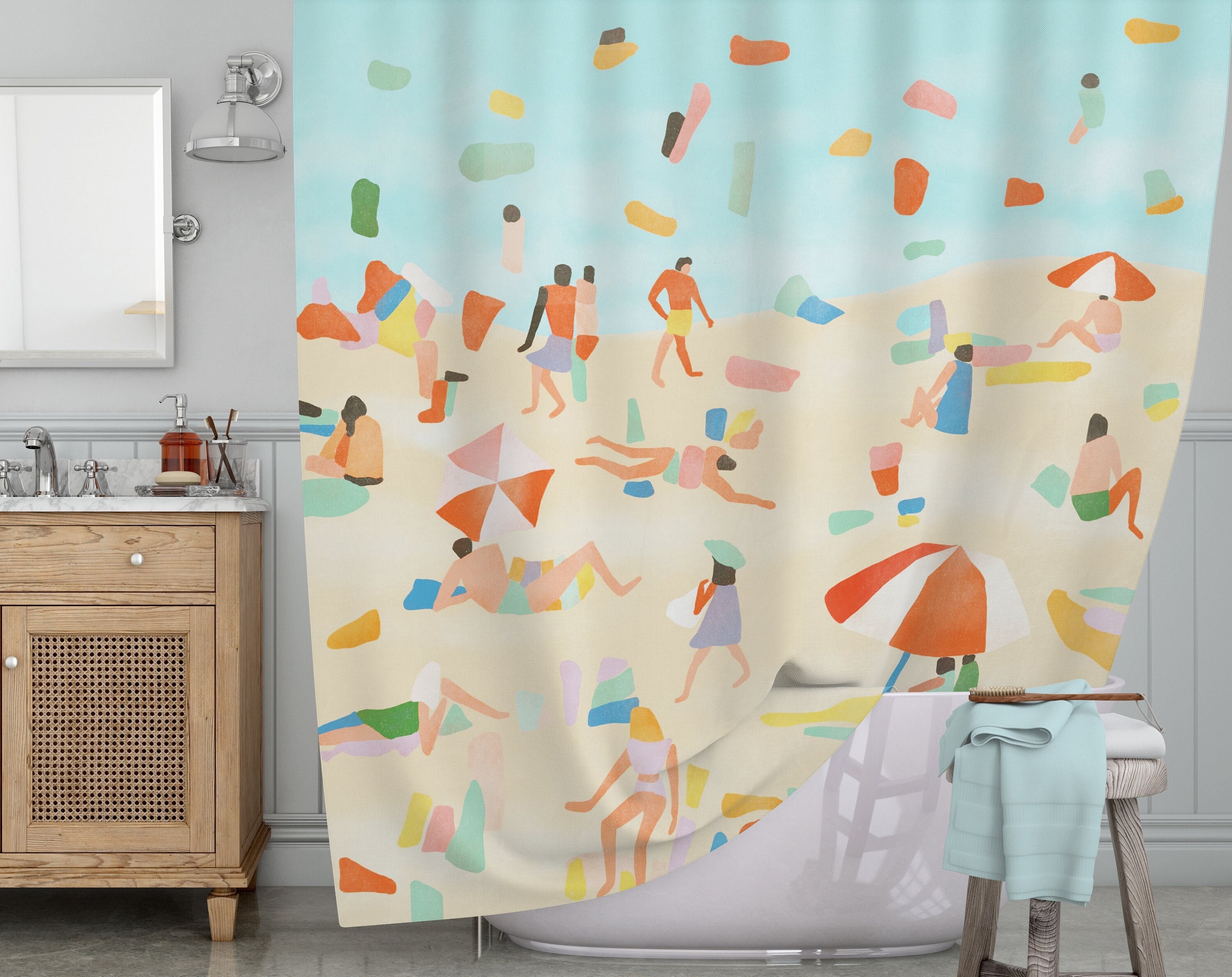 Fish Shower Curtain 