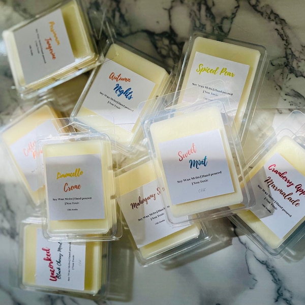 Very Strong Wax Melts Scented Soy Wax Melts For Gift her wax melt tarts  all natural Wax Tarts | non Toxic Wax Melts