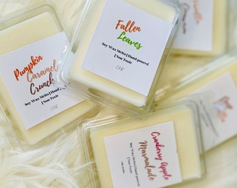 Fall Soy Wax Melts | Autumn Scents, Cozy Home Fragrance