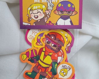 Splatoon Sticker pack: Me and my Duo