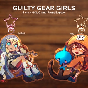 Bridget Guilty Gear: Strive Cosplay Prop Button Set 3D STL -  Sweden