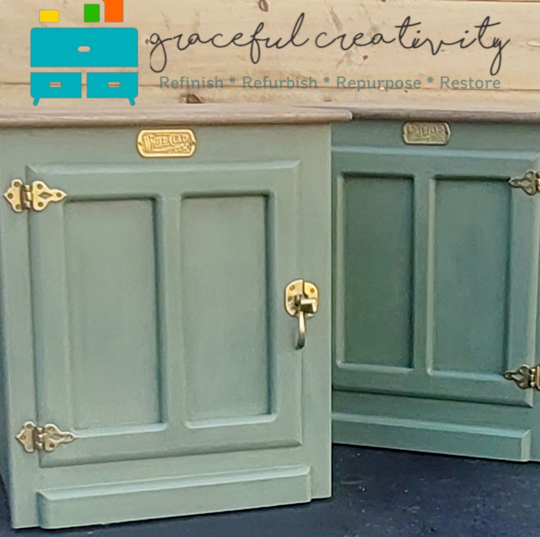 Soldrefinished White Clad End Table/nightstand Set Etsy