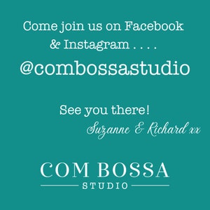 Come and join us on Facebook & Instagram @combossastudio