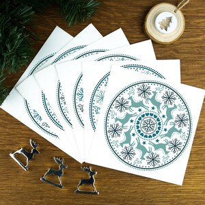 Luxus Weihnachtskarten Set für Kollegen, Weihnachtskarten Set, Weihnachten, Weihnachtskarten Set.