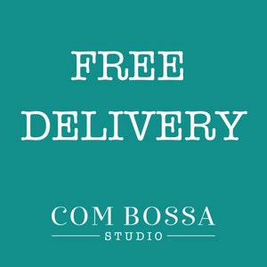 Free delivery on all products.