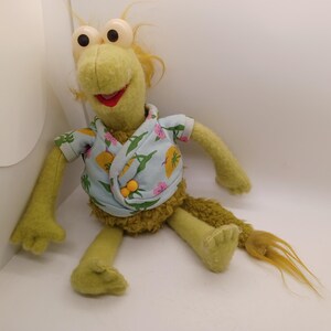 Poupée Fraggle Rock – Gobo – Bendy Toys 1984 – Jim Henson – Vintage