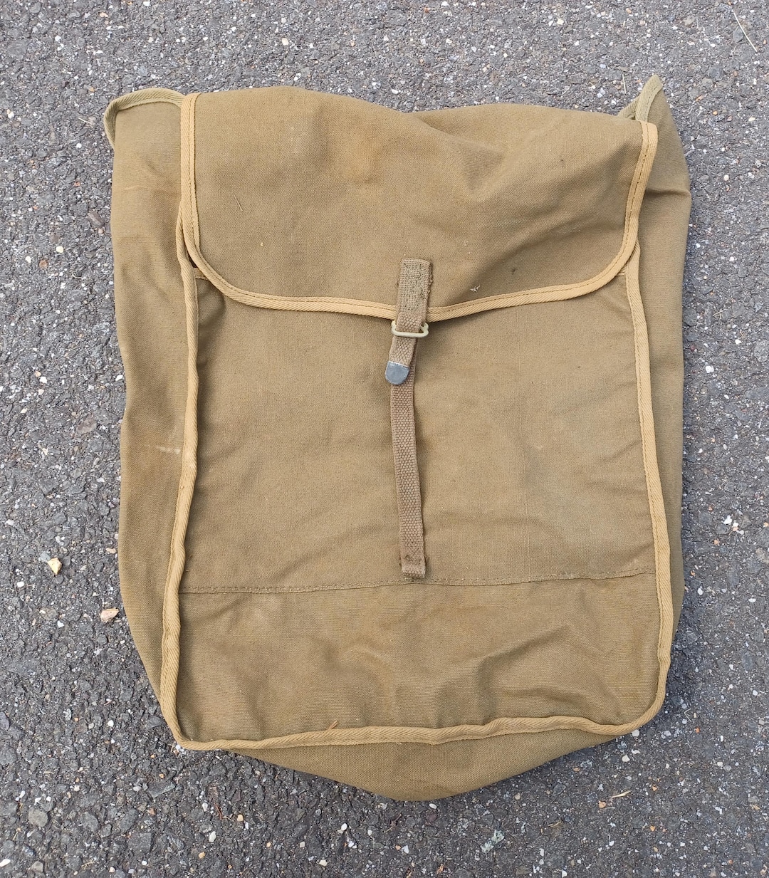 Kumfort 50s/60s Olive Green Canvas Hiking Backpack, Army / Boy Scouts ...
