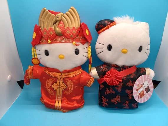 hello kitty plush set
