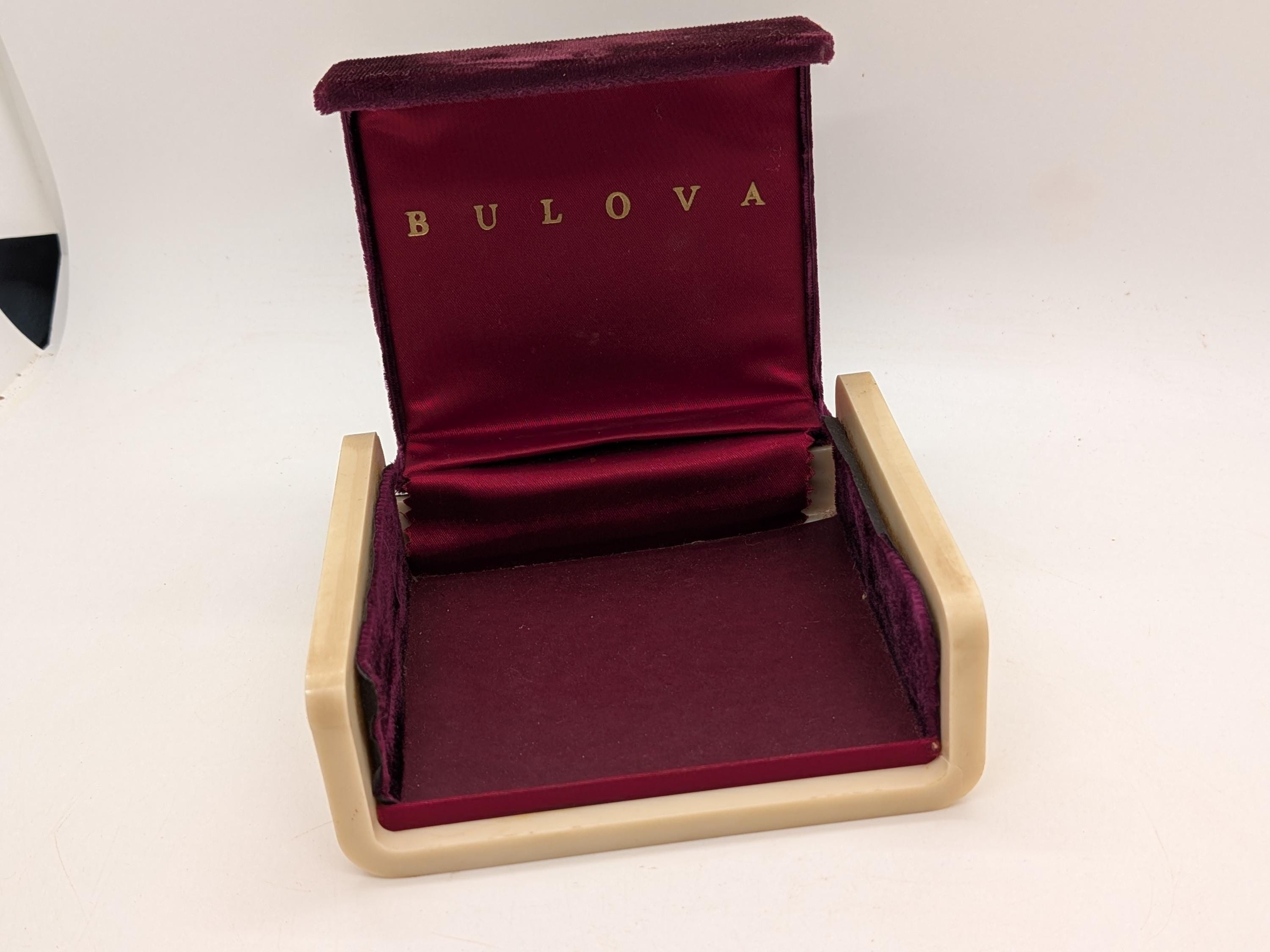 Vintage Bulova Watch Box - Etsy display picture 1