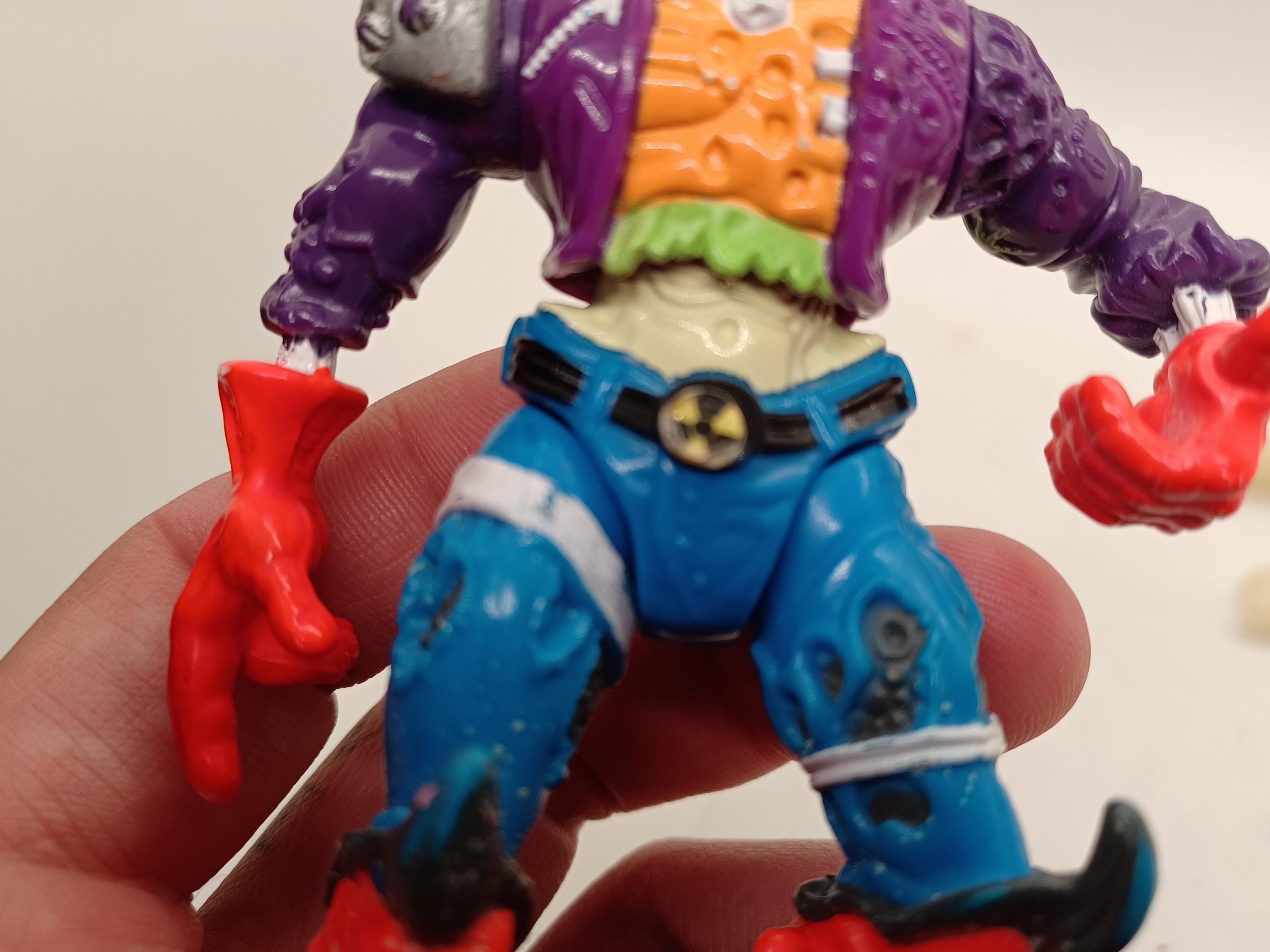 Vintage 1991 Playmates Toxic Crusaders Toxie or Bonehead Figure