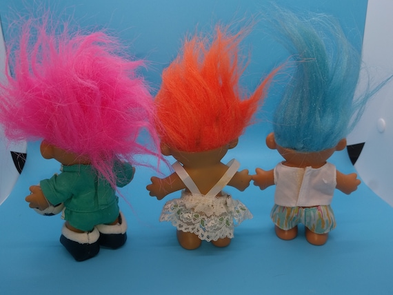 ONE Vintage Russ Troll Dolls, 80s, 90s, Soccer, Super Kicker