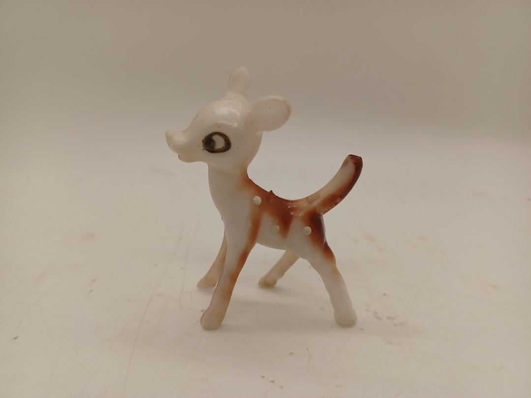 Vintage Hard Plastic Rudolph / Reindeer / Bambi Whistle, 50s, 60s, Hong ...