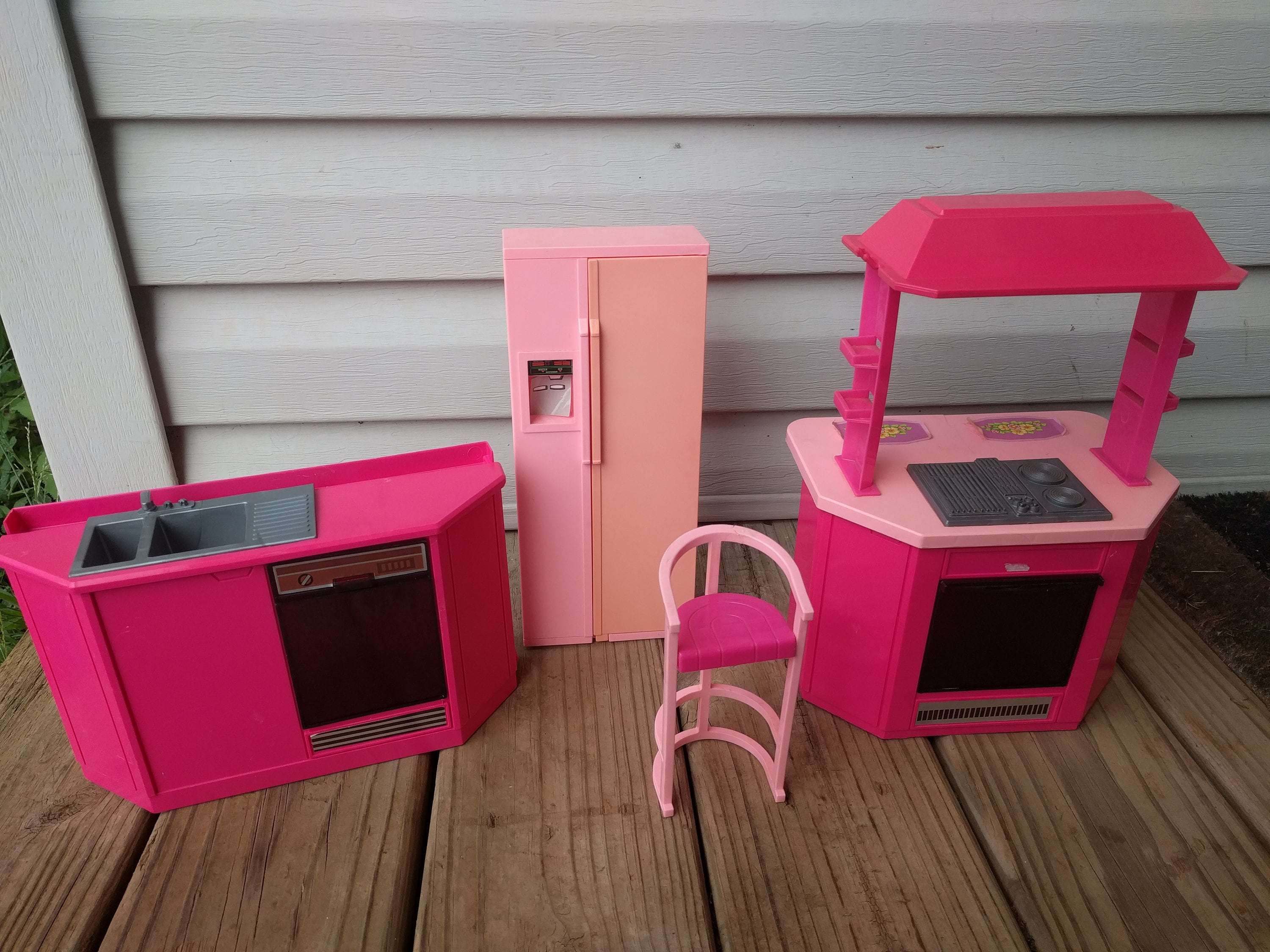 Ensemble mobilier Barbie vintage - 80's