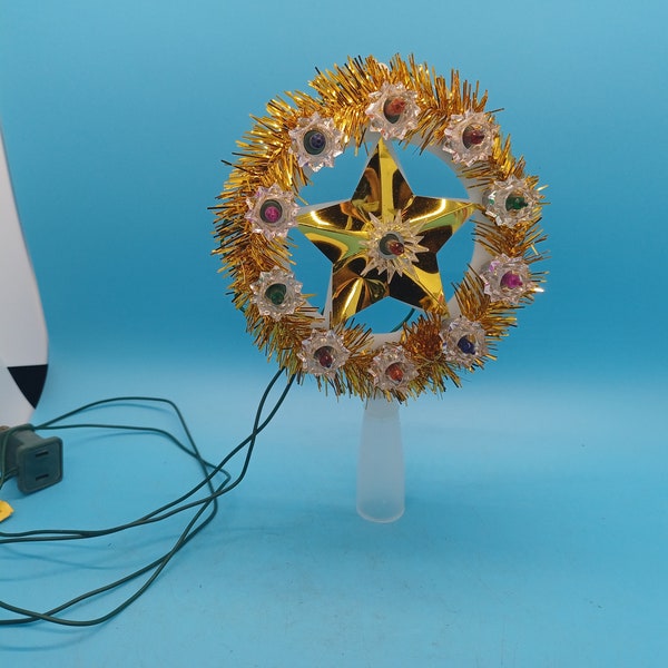 Plug in Tree Topper Etsy