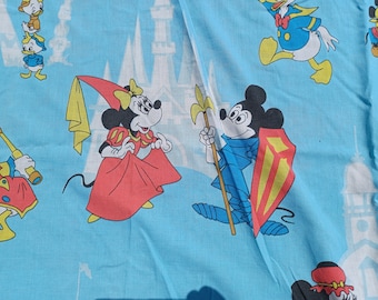 Pacific vintage disney world fitted twin sheet, Cinderella&#39;s castle, frontierland, pirates, washington, dress up, retro, park,