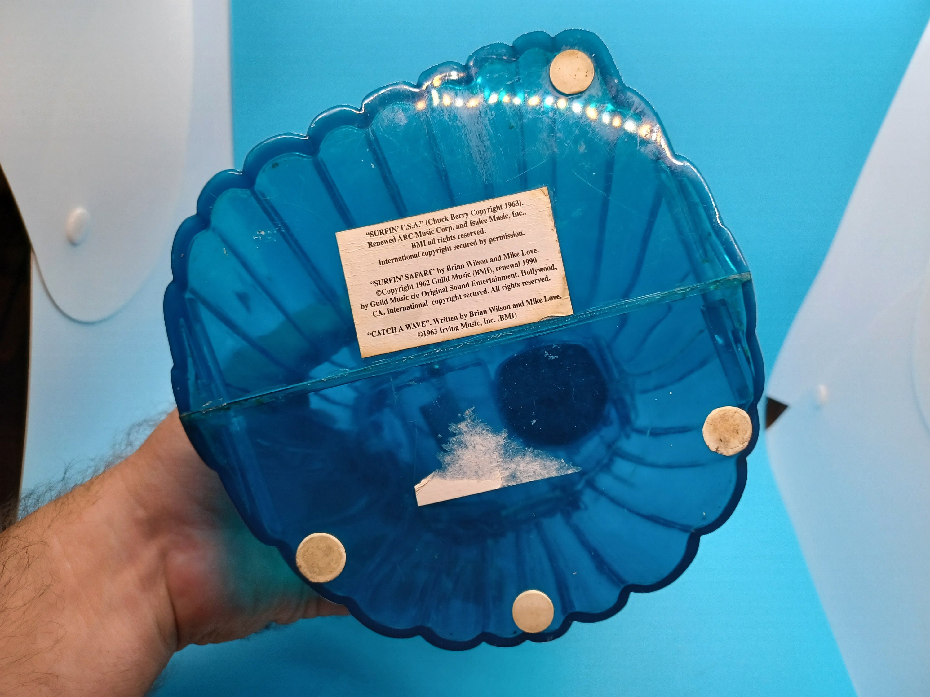 Wave / Beach Boys, Surfing Musical Cookie Jar. WORKS, Plastic