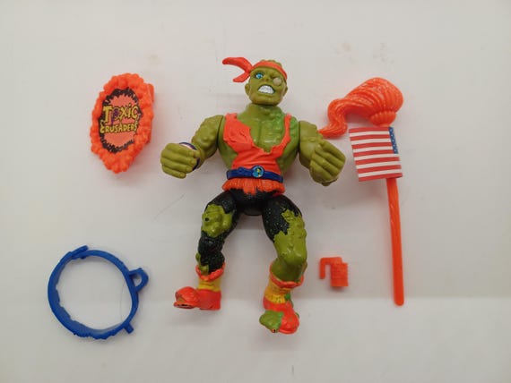 Vintage 1991 Playmates Toxic Crusaders Toxie or Bonehead Figure