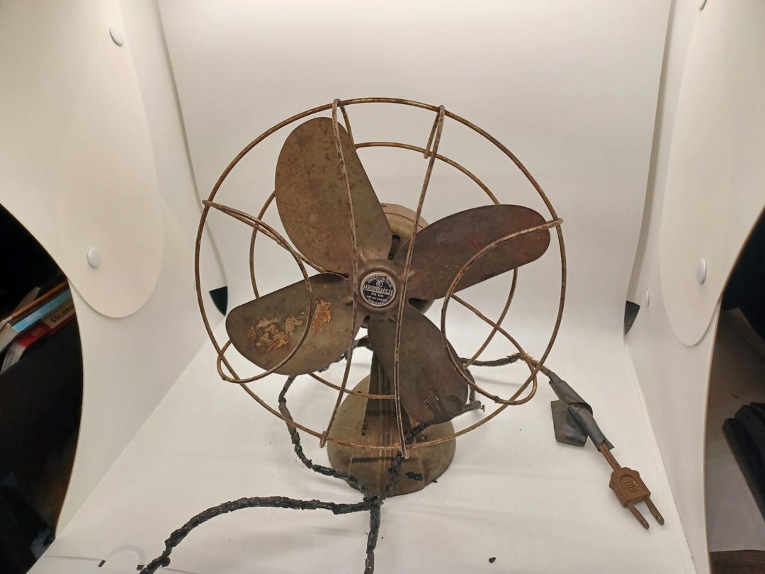 Antique Handy Breeze Desk Fan 30s / 40s WORKING FOR REPAIR, Vintage ...