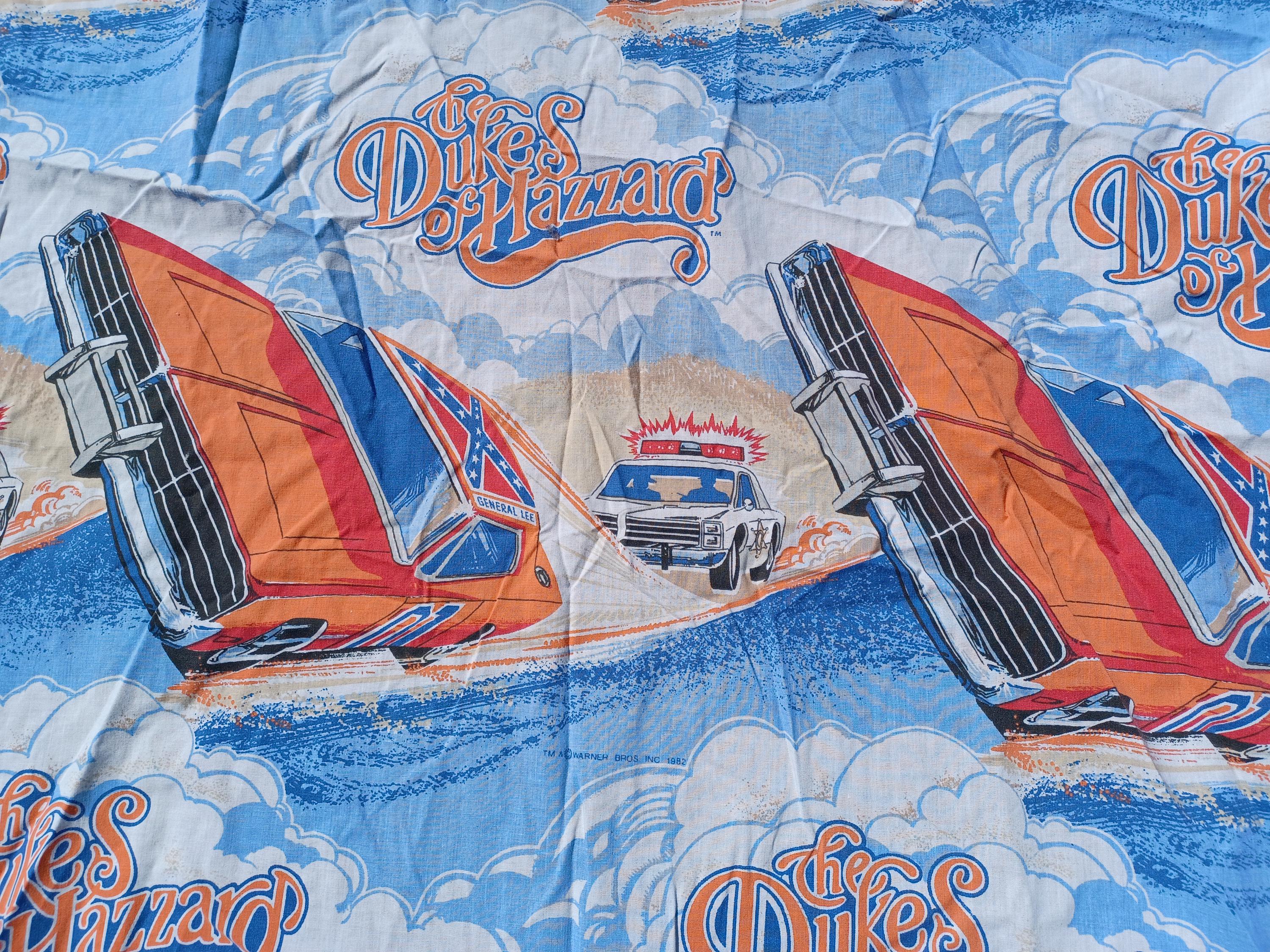LICENSED Vintage 1982 the Dukes of Hazzard FITTED Twin Sheet