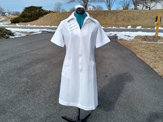 white nurse dress