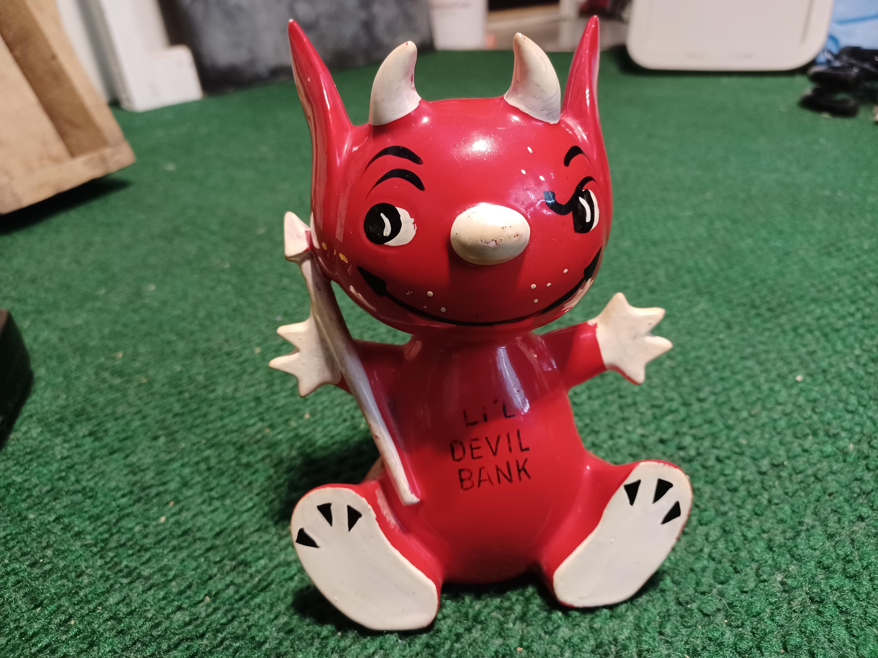 Vintage Mcm Lil Devil, Ceramic Bank, Kitsch, 50s, 60s - Etsy