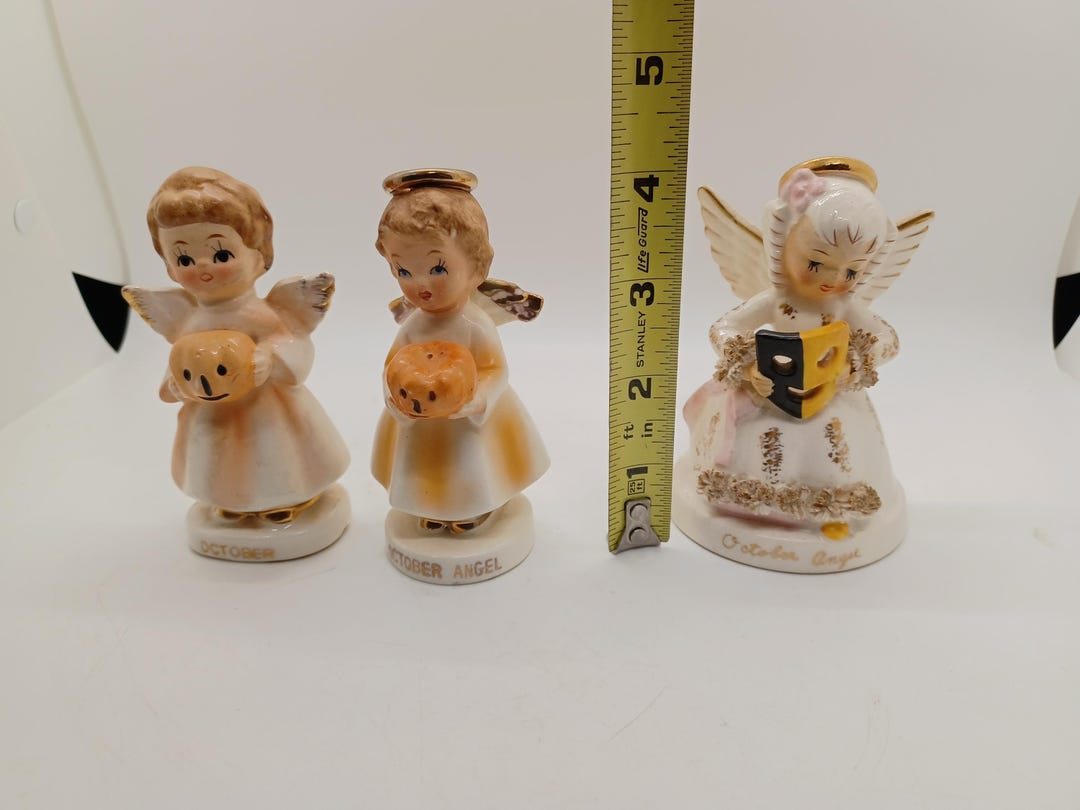 ONE Vintage 50s, October Pal / Angel Halloween, Mask, Jack-o