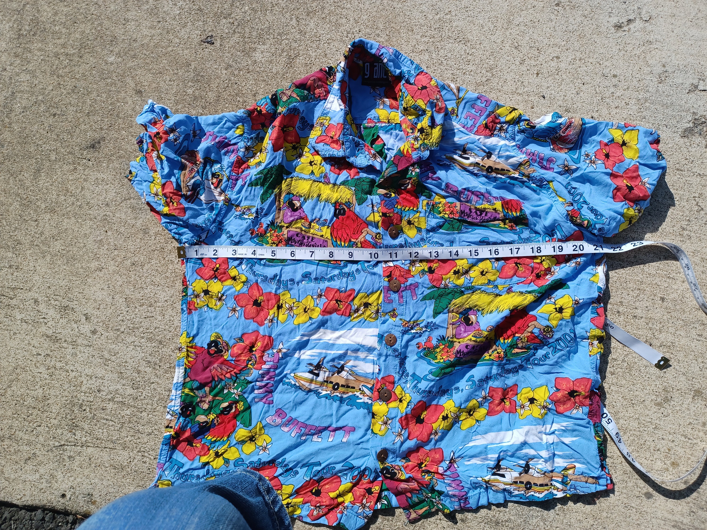 90s USA製 giant Jimmy buffett アロハシャツ レーヨン 90s USA製 giant Jimmy buffett アロハシャツ レーヨン - メルカリ