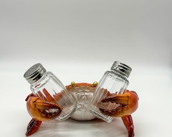 Crab Salt & Pepper Shaker (Red)