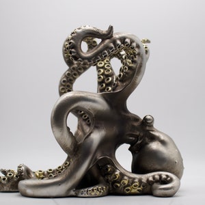 Octopus Wine Holder (pewter)