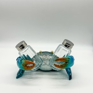 Crab Salt & Pepper Shaker (Blue)