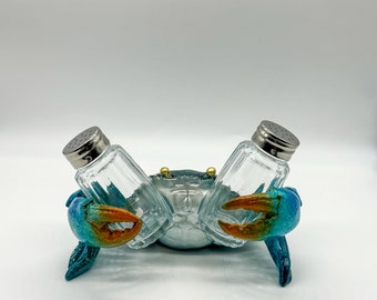 Crab Salt & Pepper Shaker (Blue)