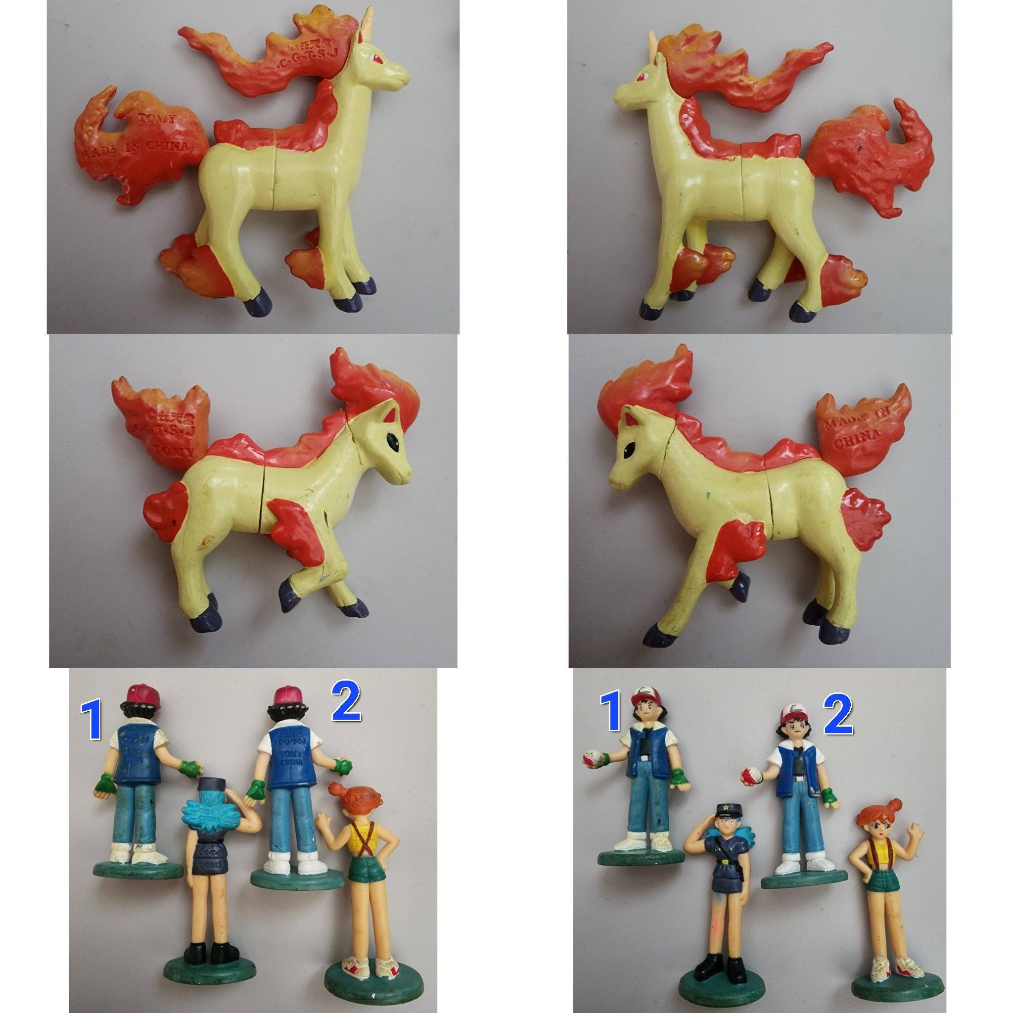 Pokemon Vintage Tomy Figures Gen 1 Rare C.G.T.S.J Choose Figure in Dropdown  Menu