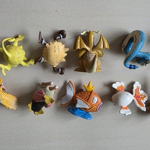 Vintage Pokémon Figuren // Oldschool Pocket Monster Figuren // INOFFIZIELLE Tomy // 151 Kanto Generation Bootleg // Pokemon Figuren Bild 15