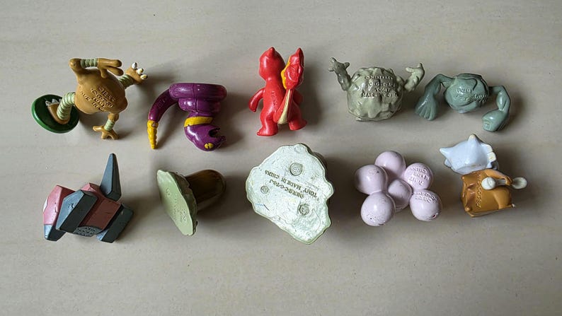 Vintage Pokémon Figuren // Oldschool Pocket Monster Figuren // INOFFIZIELLE Tomy // 151 Kanto Generation Bootleg // Pokemon Figuren Bild 10