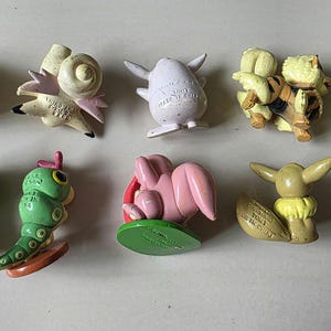Vintage Pokémon Figuren // Oldschool Pocket Monster Figuren // INOFFIZIELLE Tomy // 151 Kanto Generation Bootleg // Pokemon Figuren Bild 8