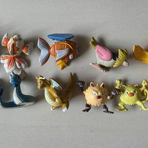 Vintage Pokémon Figuren // Oldschool Pocket Monster Figuren // INOFFIZIELLE Tomy // 151 Kanto Generation Bootleg // Pokemon Figuren Bild 16