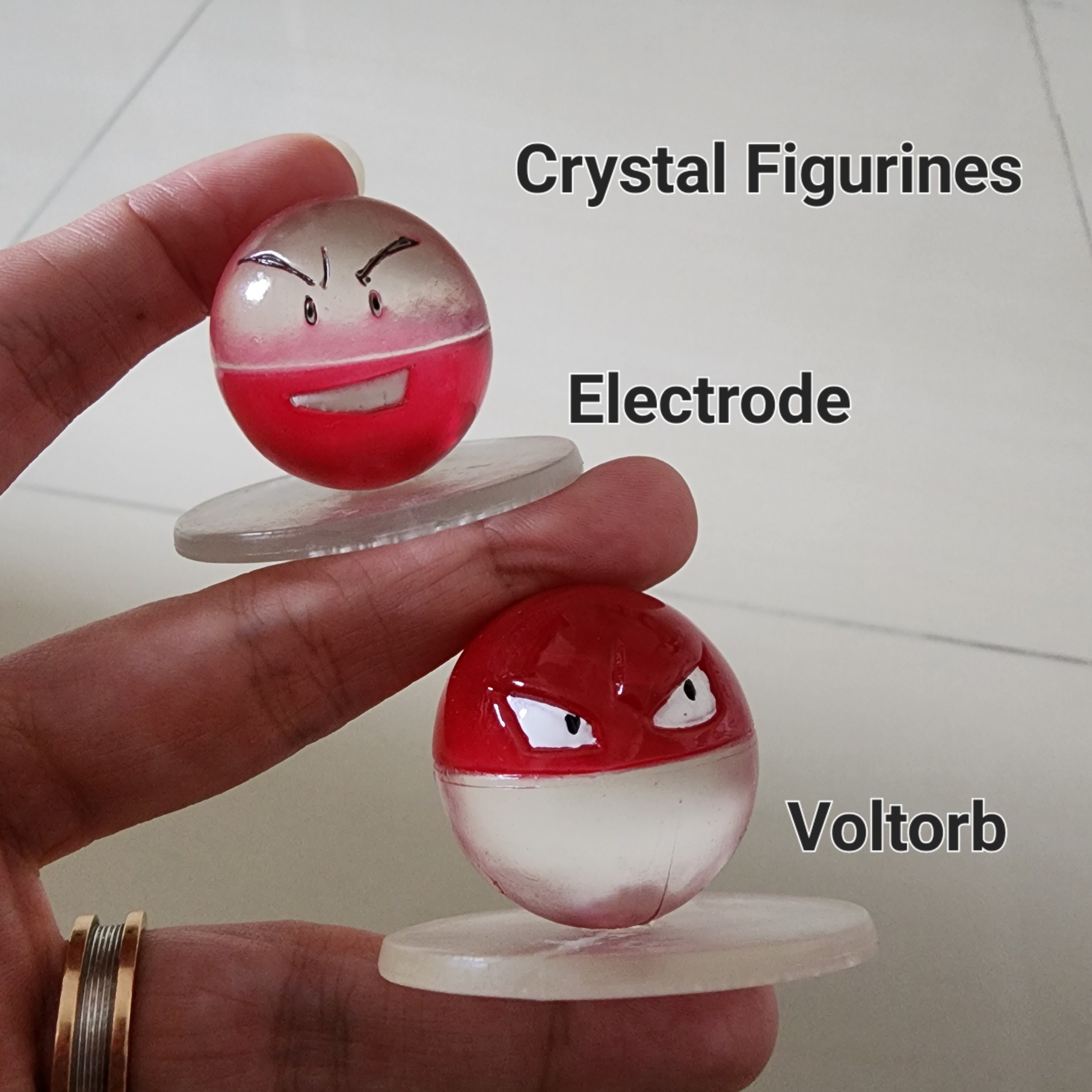 Pokemon Voltorb Shiny Custom toy figure