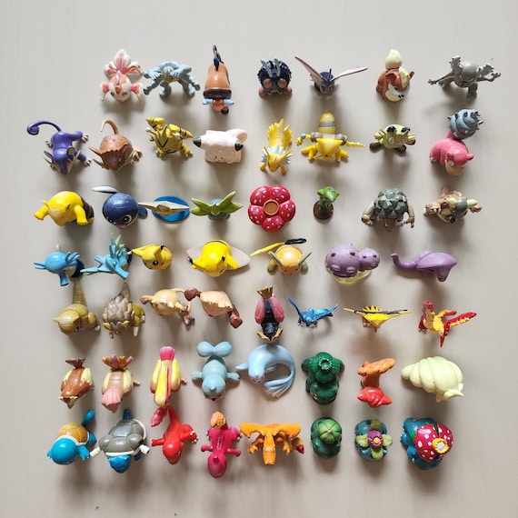 Vintage Pokemon Tomy Figures 3 // Best Selling Item // Pocket Monster //  Vintage Toys // Tomy Figurine // Pokemon Figure // Authentic 