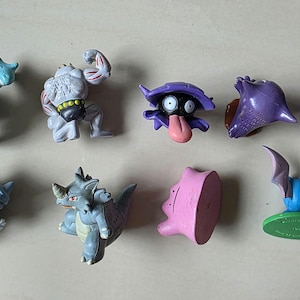 Vintage Pokémon Figuren // Oldschool Pocket Monster Figuren // INOFFIZIELLE Tomy // 151 Kanto Generation Bootleg // Pokemon Figuren Bild 14