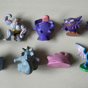 Vintage Pokémon Figuren // Oldschool Pocket Monster Figuren // INOFFIZIELLE Tomy // 151 Kanto Generation Bootleg // Pokemon Figuren Bild 13