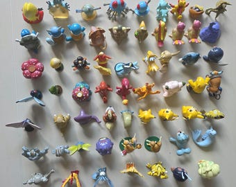 Vintage Pokemon Tomy Figures 3 // Best selling item // Pocket Monster // Vintage Toys // Tomy Figurine // Pokemon figure // Authentic Kanto